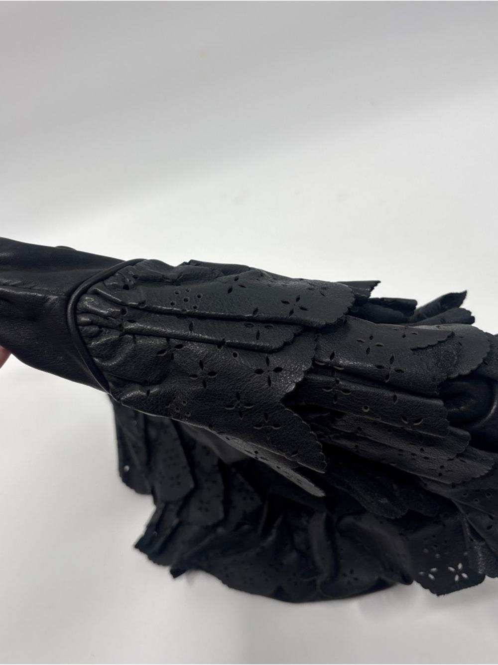 Vintage Dior Gypsy galliano ruffle shoulder bag - Picture 8 of 14